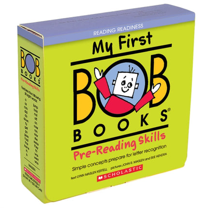 My First Bob Books: Pre-Reading Skills (12 Book Box Set)