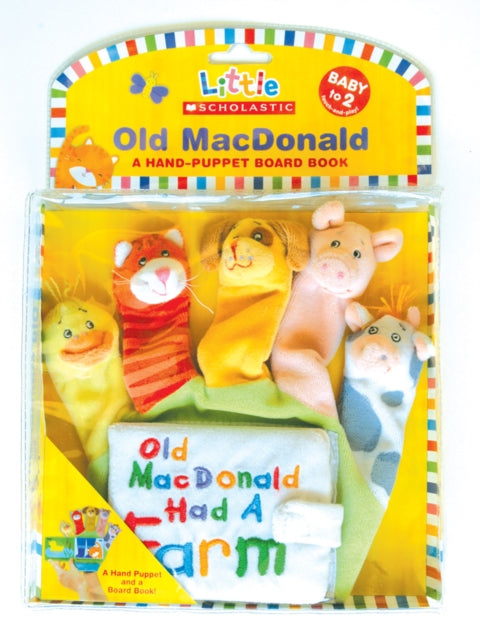 Little Scholastic: Old Macdonald Hand-Puppet Board Book