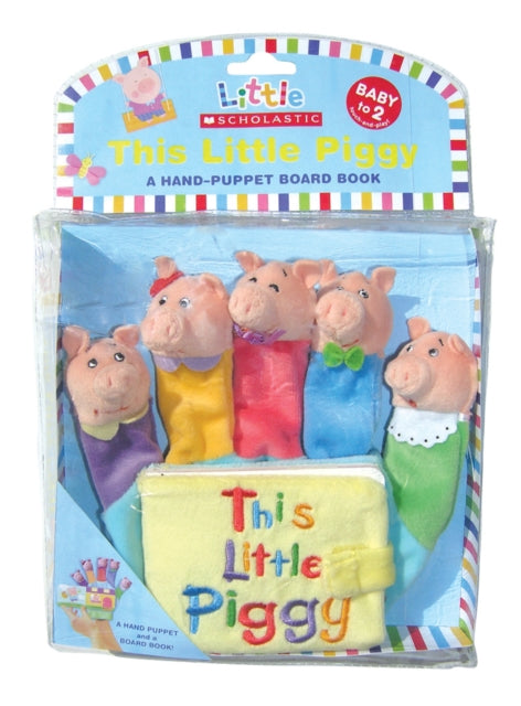 Little Scholastic: Little Piggy Hand-Puppet Board Book