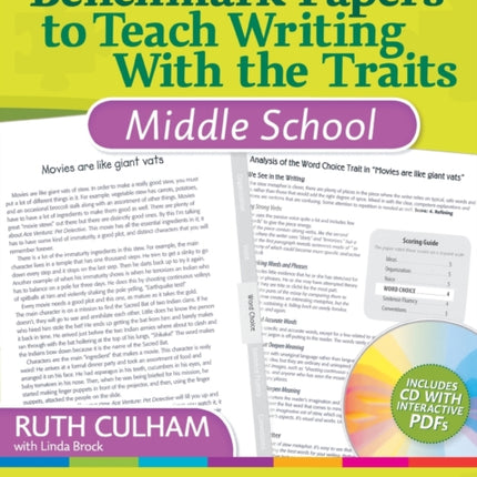 Using Benchmark Papers to Teach Writing with the Traits Middle School Grades 68