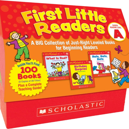 First Little Readers: Guided Reading Level a (Classroom Set): A Big Collection of Just-Right Leveled Books for Beginning Readers