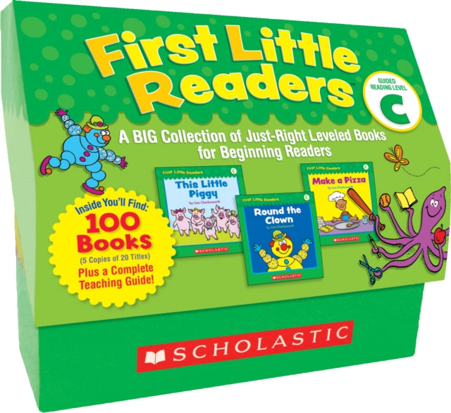 First Little Readers: Guided Reading Level C (Classroom Set): A Big Collection of Just-Right Leveled Books for Beginning Readers