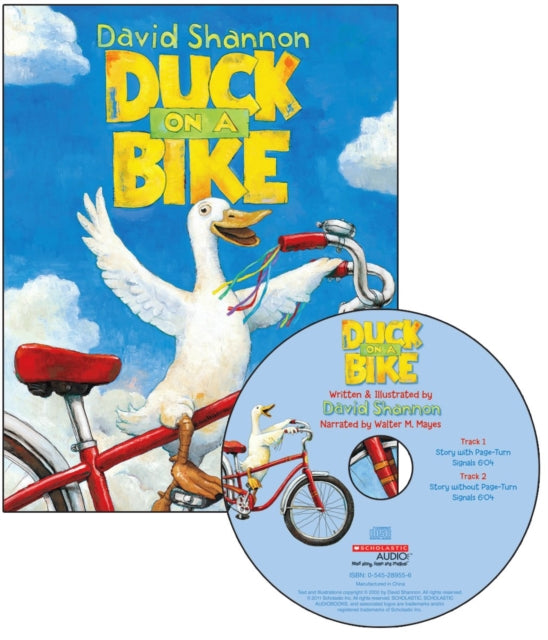 Duck on a Bike Read Along Book  CD