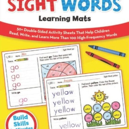 NOW I KNOW MY SIGHT WORDS LEARNING MATS