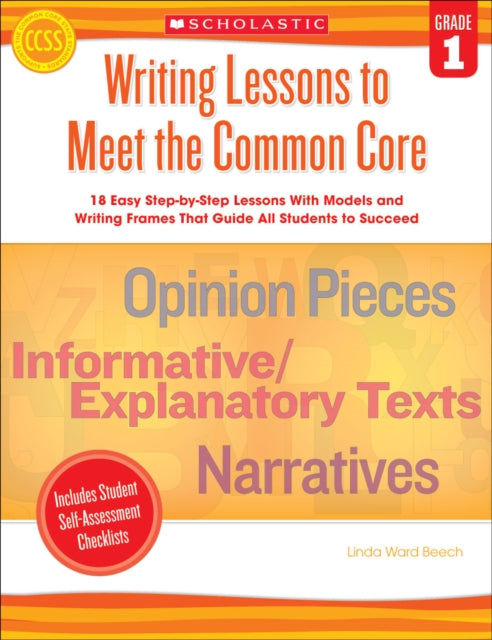 Writing Lessons to Meet the Common Core, Grade 1