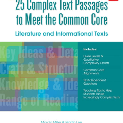 25 Complex Text Passages to Meet the Common Core: Literature and Informational Texts, Grade 3