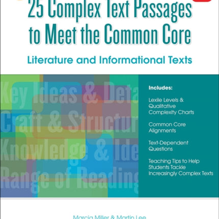 25 Complex Text Passages to Meet the Common Core: Literature and Informational Texts, Grade 6