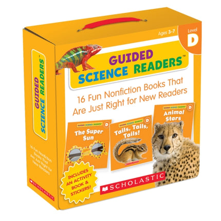 Guided Science Readers Level D 16 Fun Nonfiction Books That Are Just Right for New Readers