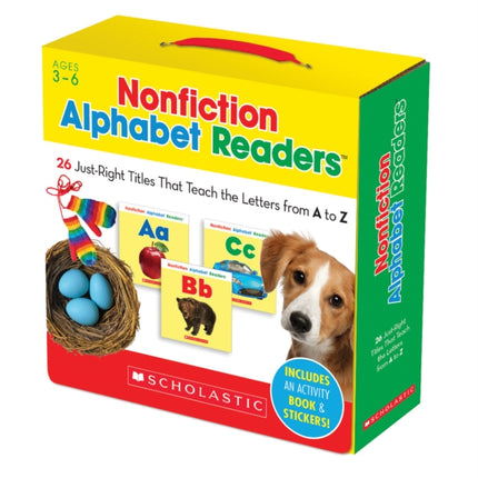 Nonfiction Alphabet Readers 26 JustRight Titles That Teach the Letters from A to Z