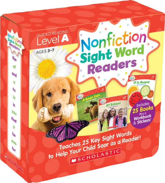 Nonfiction Sight Word Readers: Guided Reading Level a (Parent Pack): Teaches 25 Key Sight Words to Help Your Child Soar as a Reader!