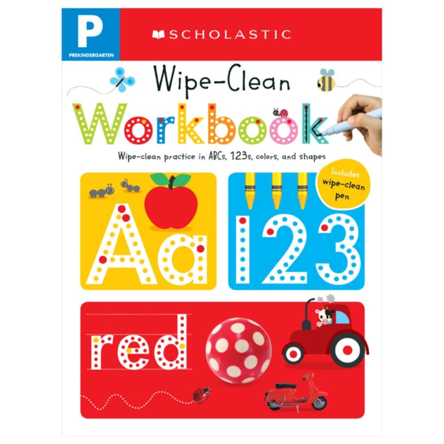 PreK WipeClean Workbook Scholastic Early Learners WipeClean