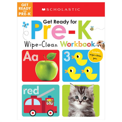 Get Ready for PreK WipeClean Workbook Scholastic Early Learners WipeClean Workbook