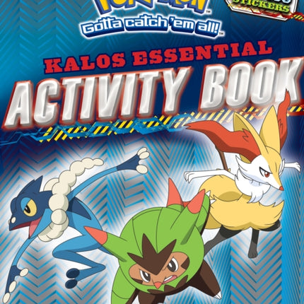 Pokemon: Kalos Essential Activity Book