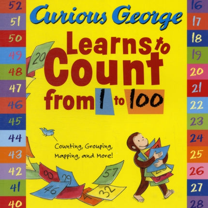 Curious George Learns to Count from 1 to 100