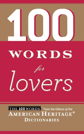 100 Words for Lovers