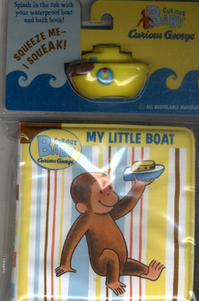 Curious Baby My Little Boat (curious George Bath Book & Toy Boat)