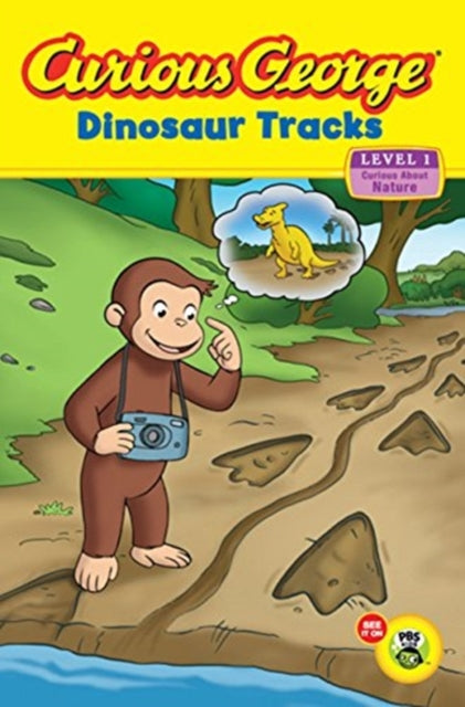 Curious George Dinosaur Tracks Reader Level 1