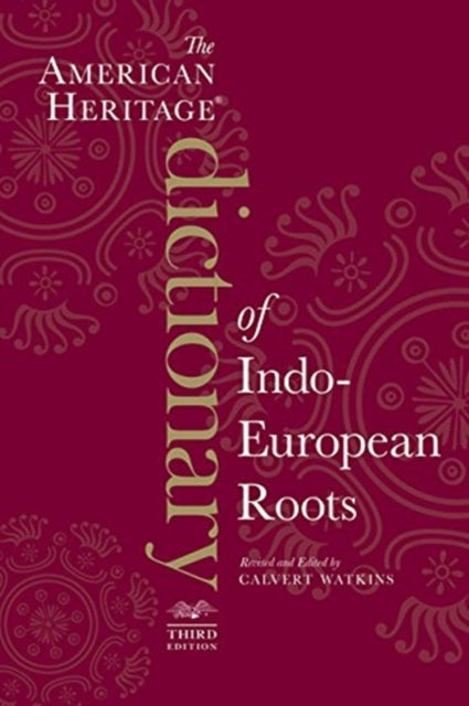 American Heritage Dictionary Of IndoEuropean