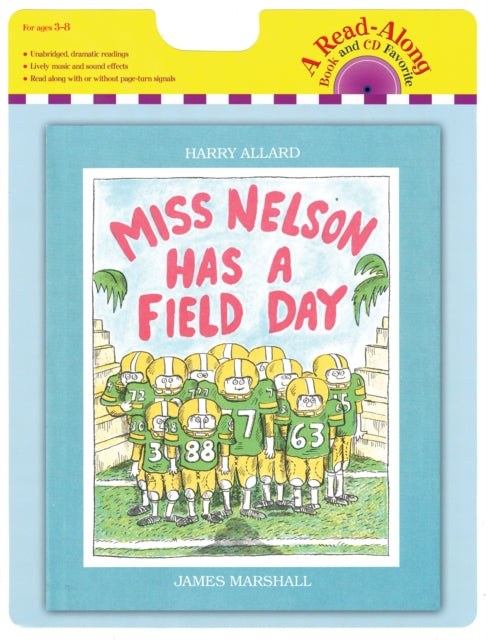 Miss Nelson Has a Field Day Book & CD