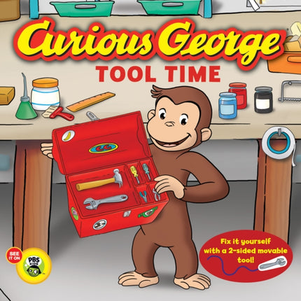 Curious George Tool Time (Cgtv Board Book)