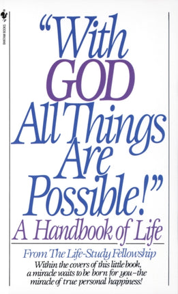 With God All Things are Possible