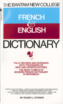 The Bantam New College French  English Dictionary