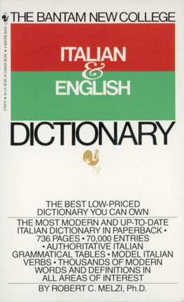 The Bantam New College Italian  English Dictionary Bantam New College Dictionary Series