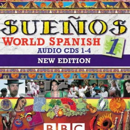 SUENOS WORLD SPANISH 1 CDS 1-4 NEW EDITION