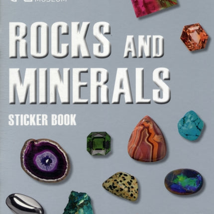 Rocks and Minerals Sticker Book