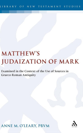 Matthews Judaization of Mark