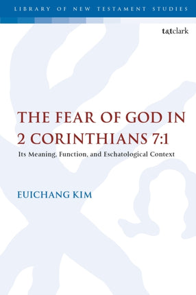 The Fear of God in 2 Corinthians 71