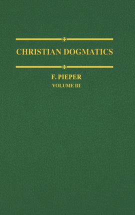 Christian Dogmatics