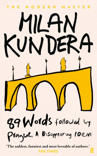 89 Words followed by Prague A Disappearing Poem