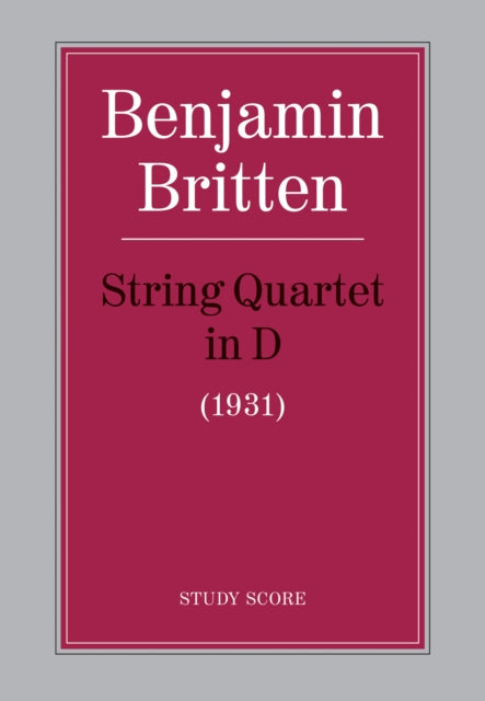 String Quartet in D