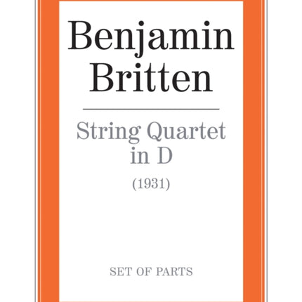 String Quartet in D