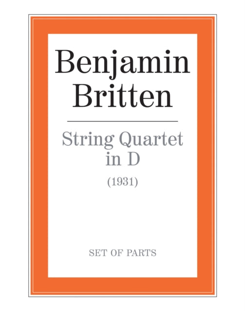 String Quartet in D