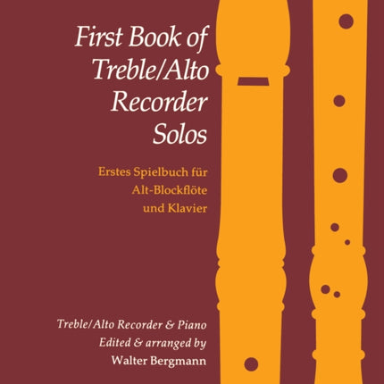 First Book of Treble/Alto Recorder Solos