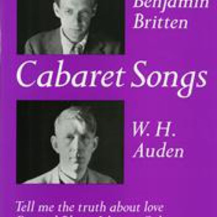 Cabaret Songs