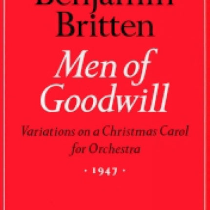 Men Of Goodwill