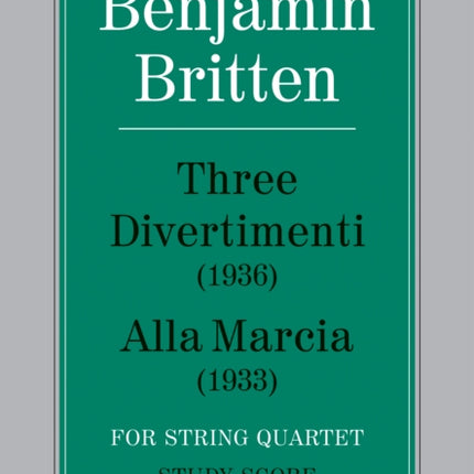 Three Divertimenti and Alla Marcia