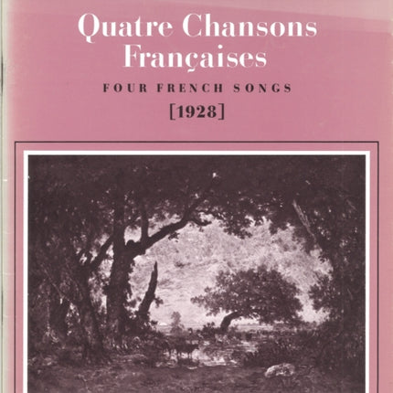 Quatre Chansons Françaises