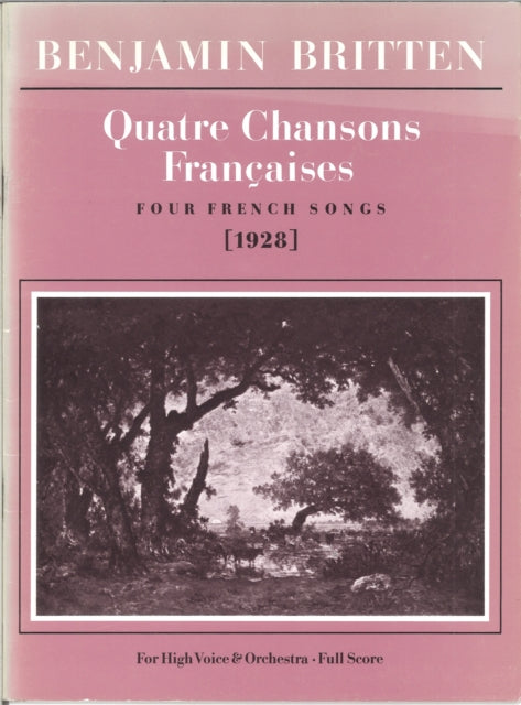 Quatre Chansons Françaises