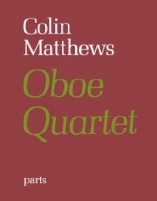 Oboe Quartet No.1