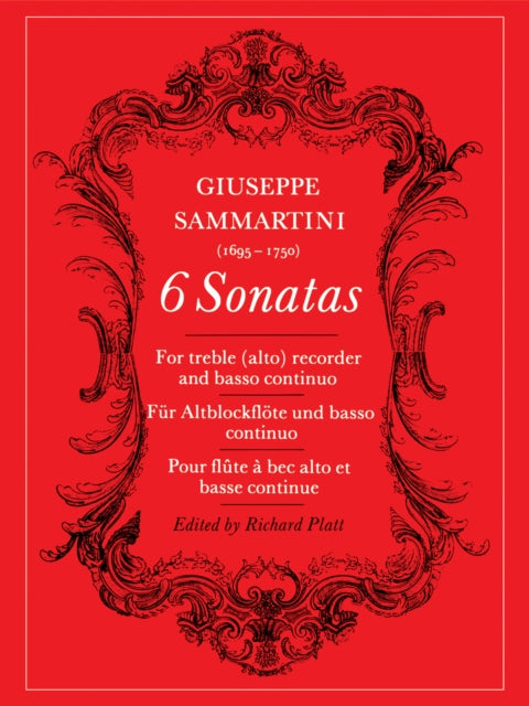 Six Sonatas (Treble Recorder and Continuo)