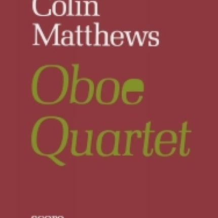 Oboe Quartet No.1