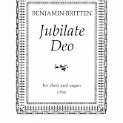 Jubilate Deo