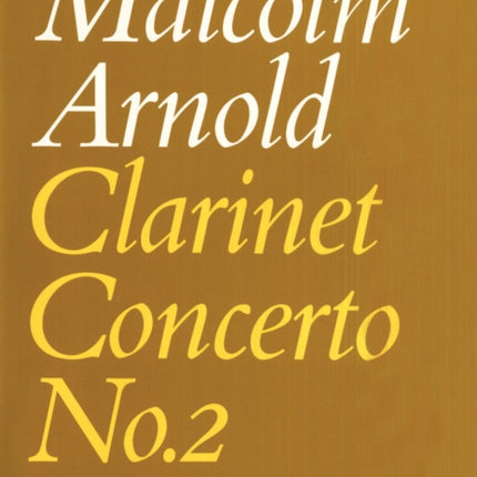Clarinet Concerto No.2