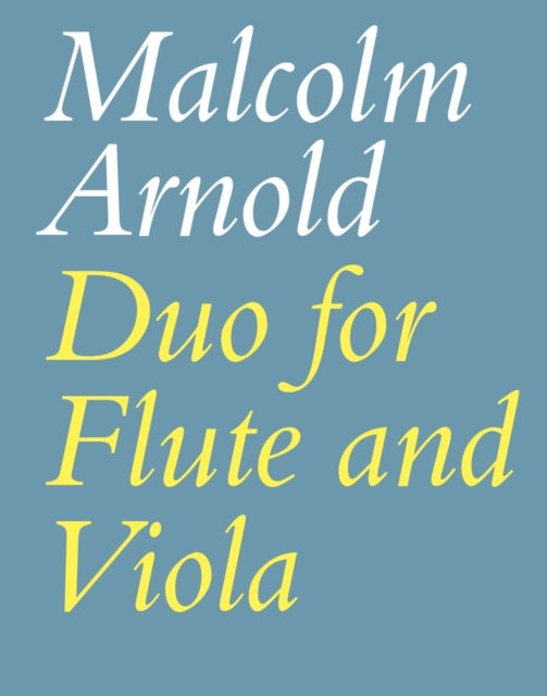 Duo for Flute and Viola