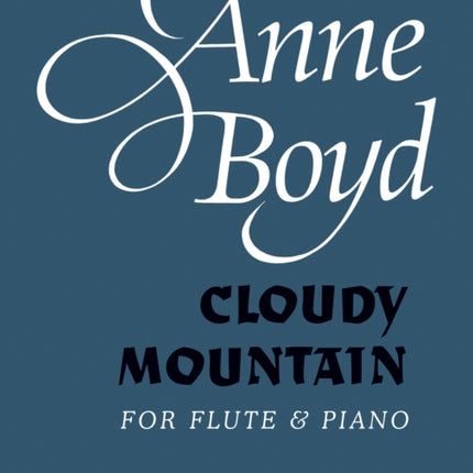 Cloudy Mountain (Flute and Piano)