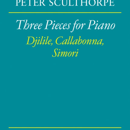 Three Pieces for Piano